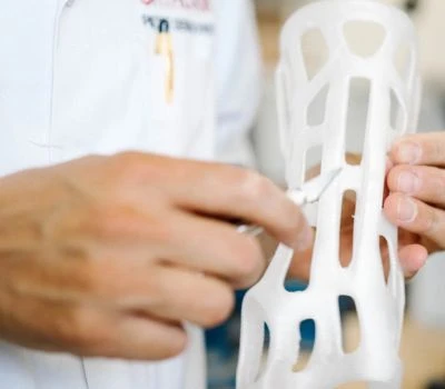 Esportazione in formato file STL per plantari stampati in 3D: come la scansione 3D del piede tras...