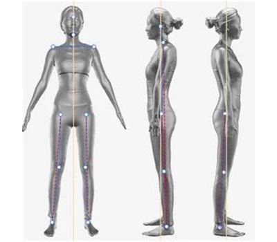 Postura della testa in avanti, inclinazione pelvica e tu: come lo scanner 3D del corpo consente l...